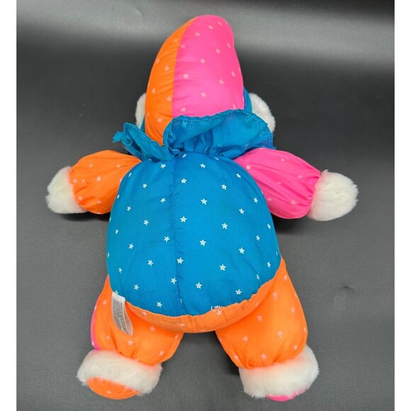 Vintage Teddy Bear Glow in the Dark House of Lloyd 1992 Chuckles the Glow Clown - Picture 2 of 10